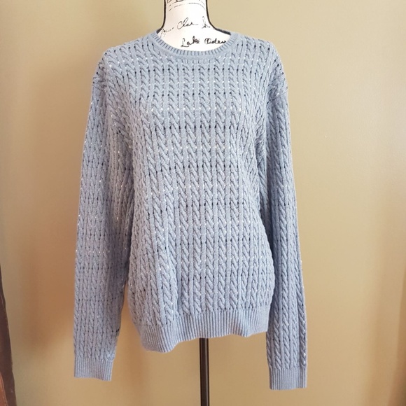 Tasso Elba Other - Tasso Elba Men's Gray Knitted Sweater size XL